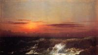 Heade, Martin Johnson - Sunset at Sea